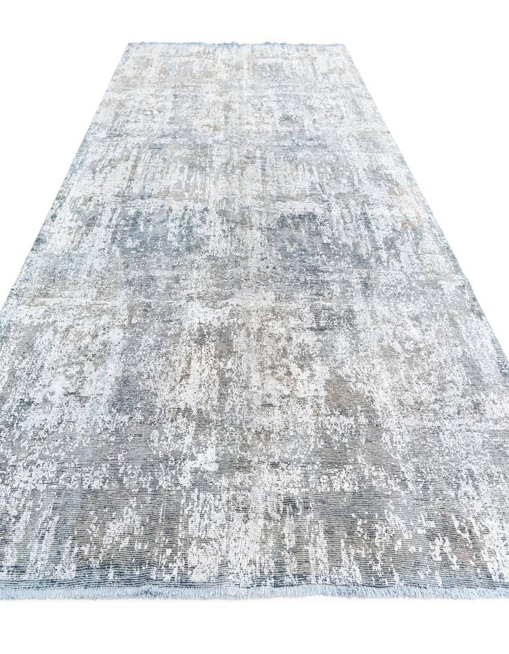 Detail image of  7' 9 x 12'  Hand Knotted Ultra Vintage Persian Wool Rug