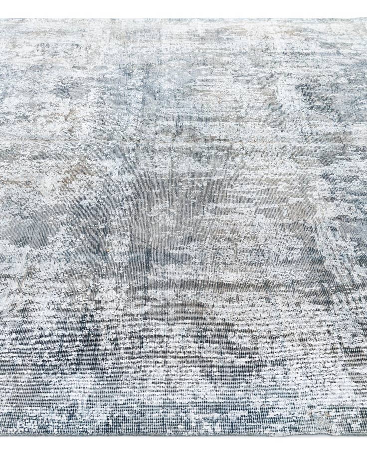 Detail image of  7' 9 x 12'  Hand Knotted Ultra Vintage Persian Wool Rug