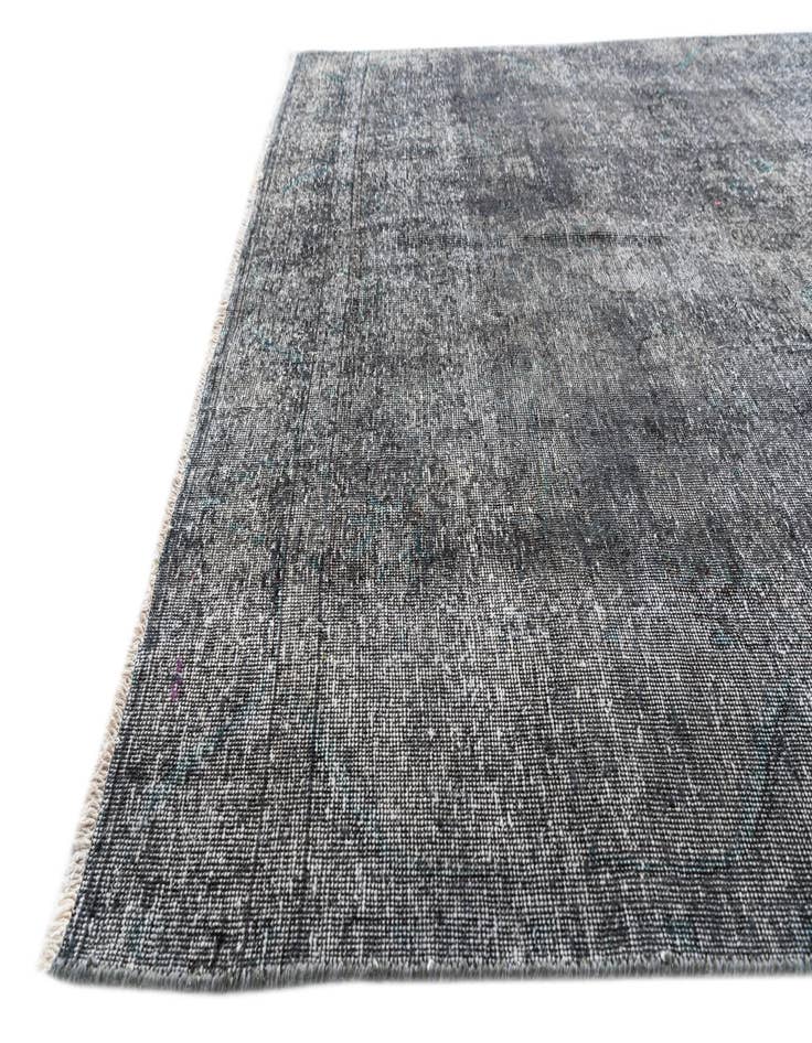 Detail image of  6' 2 x 9' 2  Hand Knotted Ultra Vintage Persian Wool Rug