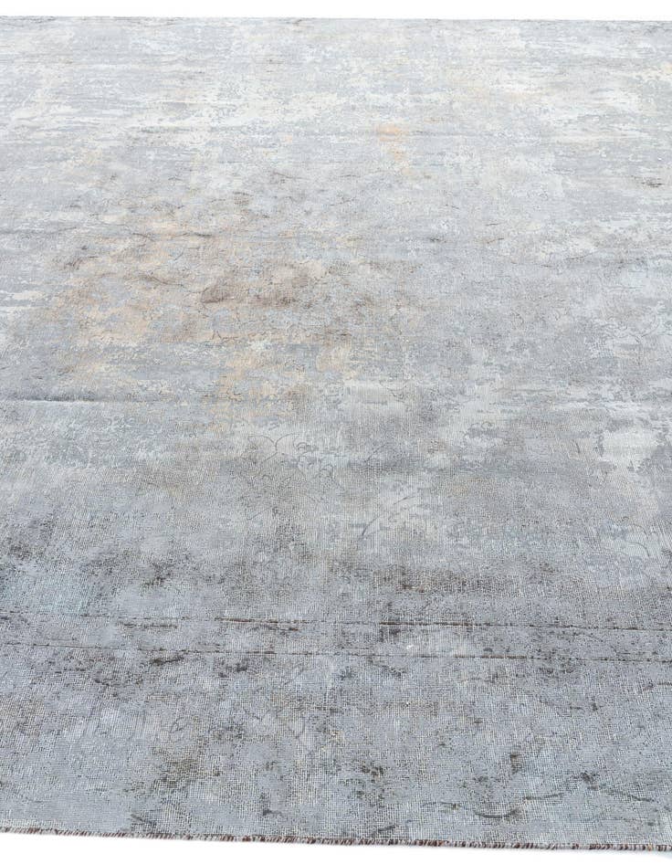 Detail image of  9' 3 x 12' 5  Hand Knotted Ultra Vintage Persian Wool Rug