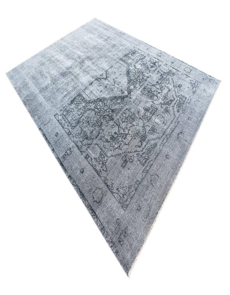 Detail image of  8' x 11'  Hand Knotted Ultra Vintage Persian Wool Rug