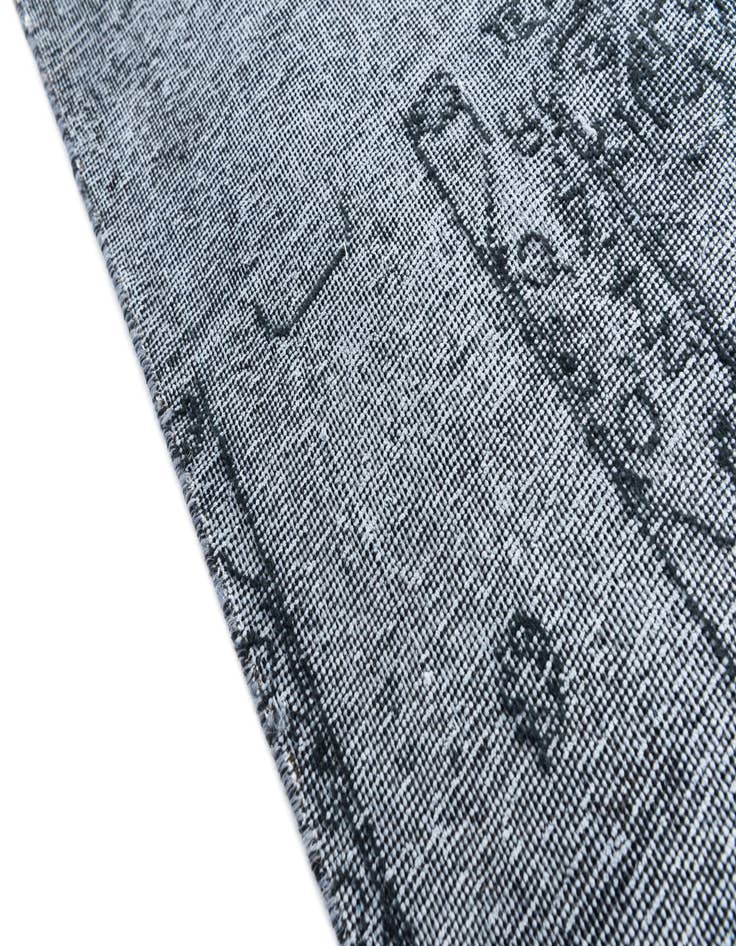 Detail image of  8' x 11'  Hand Knotted Ultra Vintage Persian Wool Rug