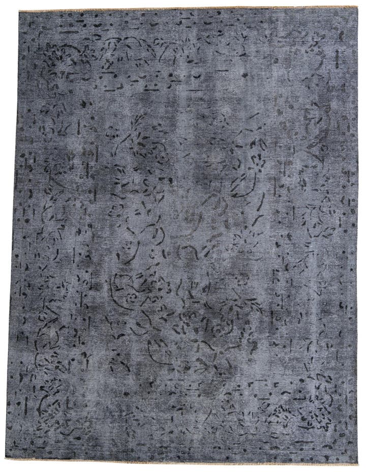  9' 6 x 12' 6  Hand Knotted Ultra Vintage Persian W...