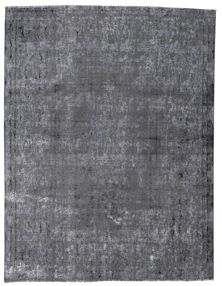  7' 8 x 11' 1  Hand Knotted Ultra Vintage Persian W...