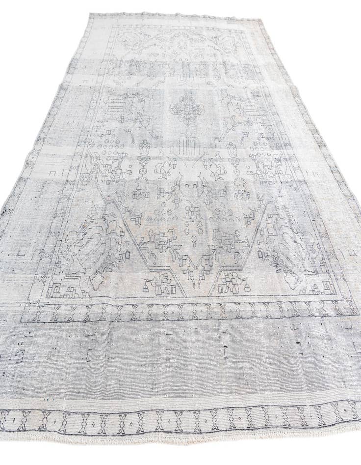 Detail image of  9' 6 x 12' 6  Hand Knotted Ultra Vintage Persian Wool Rug