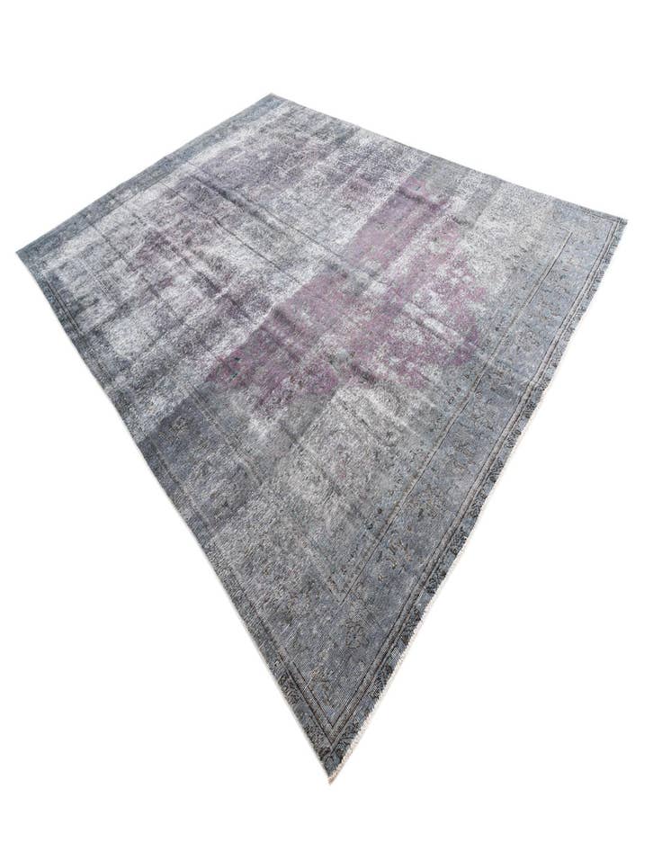 Detail image of  8' x 10' 8  Hand Knotted Ultra Vintage Persian Wool Rug