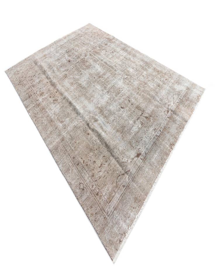 Detail image of  8' 6 x 11' 9  Hand Knotted Ultra Vintage Persian Wool Rug