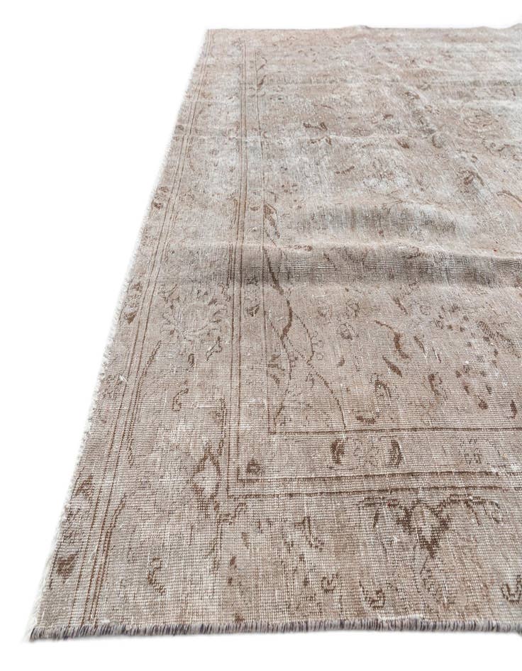 Detail image of  8' 6 x 11' 9  Hand Knotted Ultra Vintage Persian Wool Rug