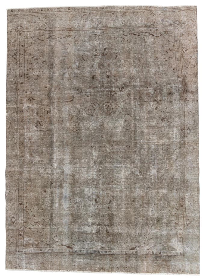 8' 6 x 11' 9 Hand Knotted Ultra Vintage Persian W...