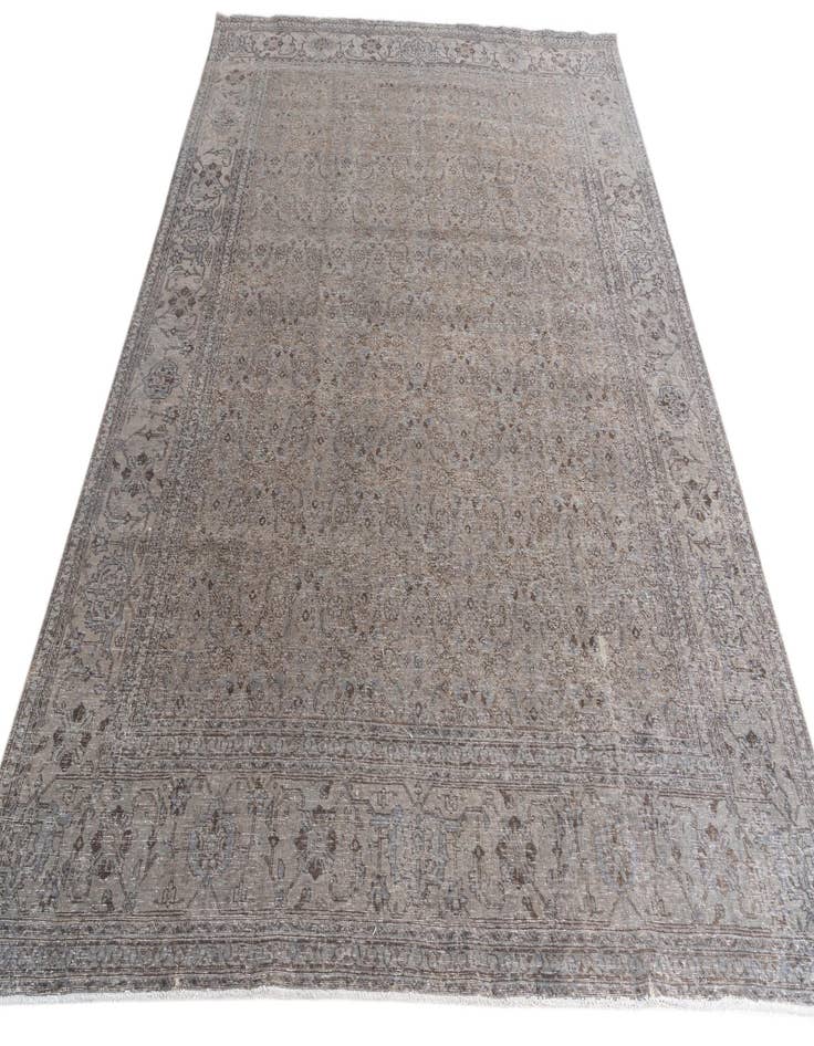 Detail image of  9' 5 x 12' 5  Hand Knotted Ultra Vintage Persian Wool Rug