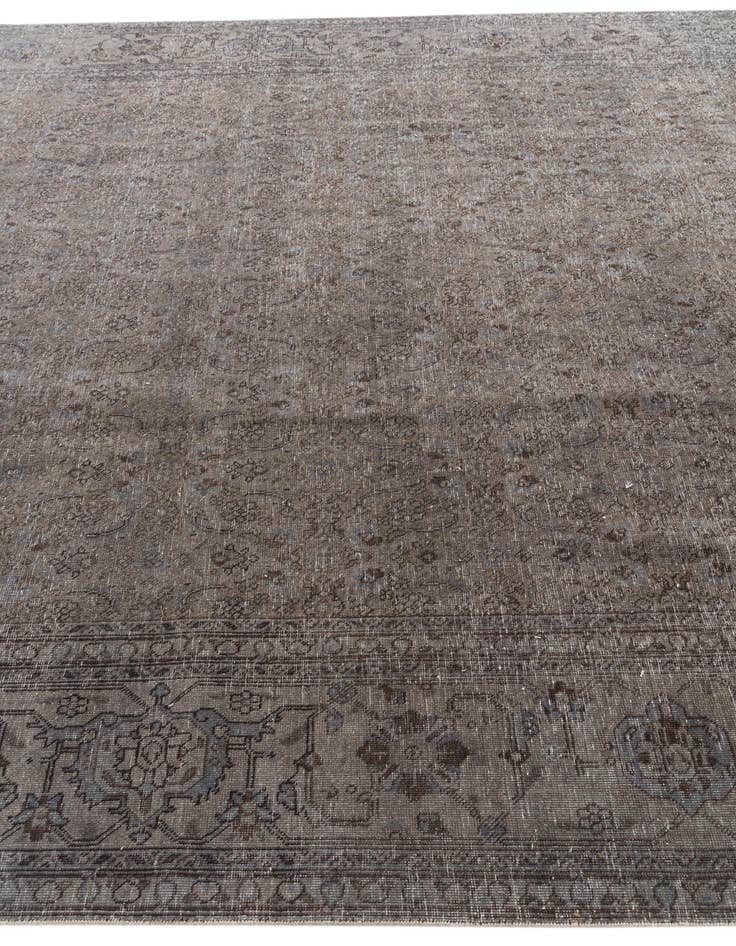 Detail image of  9' 5 x 12' 5  Hand Knotted Ultra Vintage Persian Wool Rug
