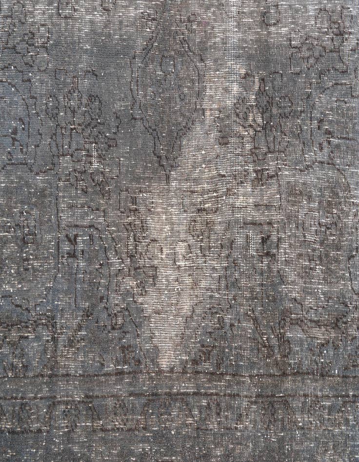 Detail image of  6' 6 x 9' 1  Hand Knotted Ultra Vintage Persian Wool Rug
