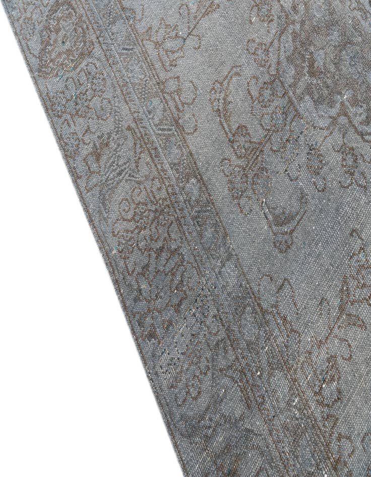 Detail image of  7' x 10' 6  Hand Knotted Ultra Vintage Persian Wool Rug