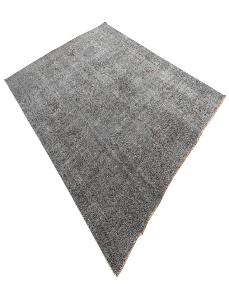 Detail image of  9' x 10' 9  Hand Knotted Ultra Vintage Persian Wool Rug