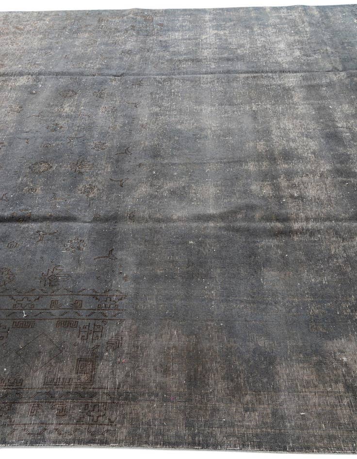 Detail image of  9' 9 x 12' 1  Hand Knotted Ultra Vintage Persian Wool Rug