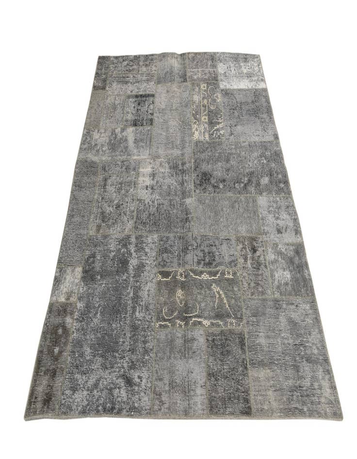 Detail image of  6' 8 x 7' 9  Hand Knotted Ultra Vintage Persian Wool Rug