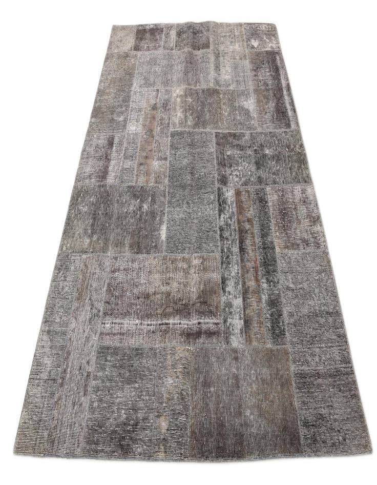 Detail image of  5' 9 x 7' 9  Hand Knotted Ultra Vintage Persian Wool Rug