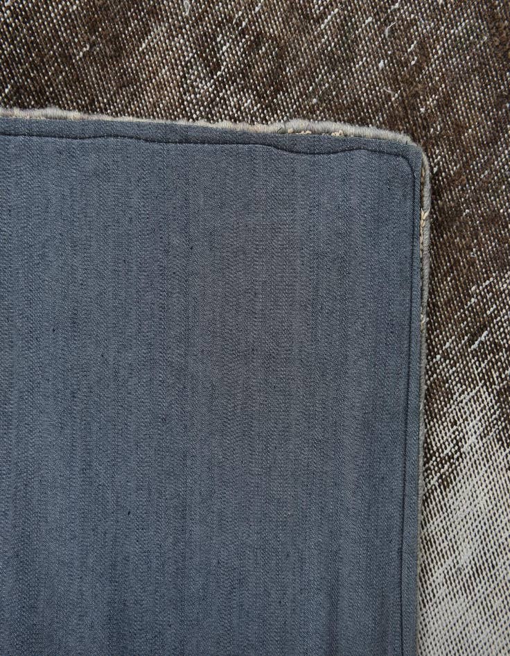 Detail image of  5' 10 x 8' 3  Hand Knotted Ultra Vintage Persian Wool Rug