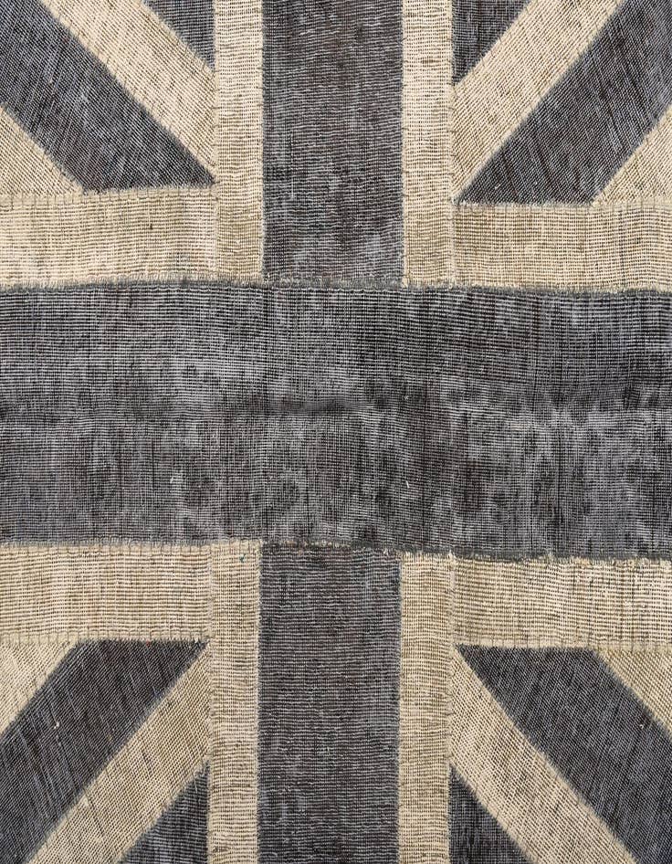 Detail image of  6' 8 x 10'  Hand Knotted Ultra Vintage Persian Wool Rug