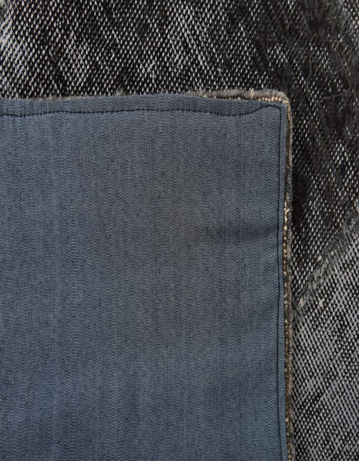 Detail image of  5' x 8' 5  Hand Knotted Ultra Vintage Persian Wool Rug