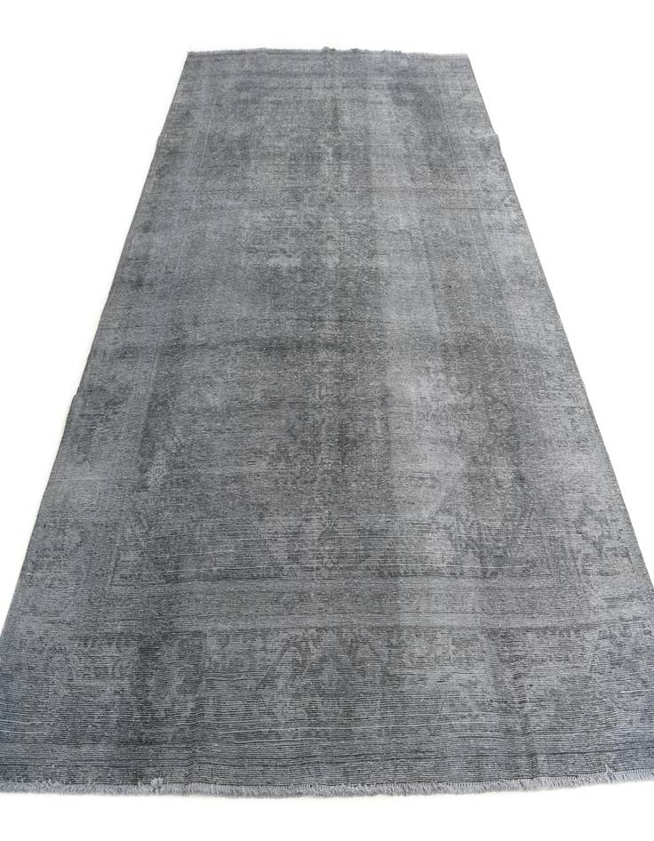 Detail image of  8' 8 x 12'  Hand Knotted Ultra Vintage Persian Wool Rug