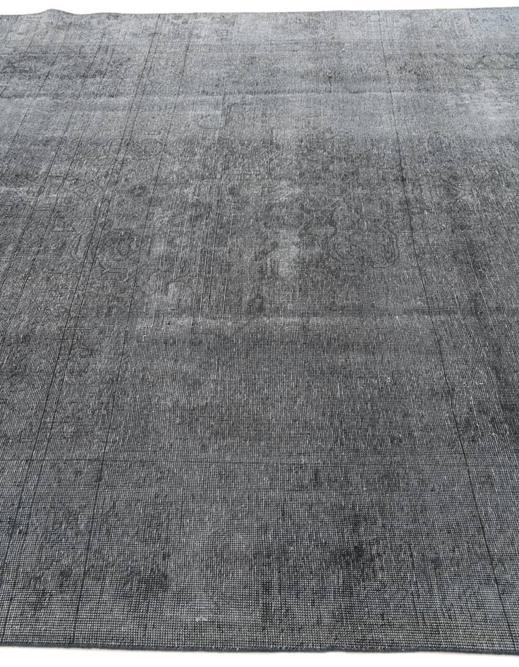 Detail image of  8' 8 x 12'  Hand Knotted Ultra Vintage Persian Wool Rug