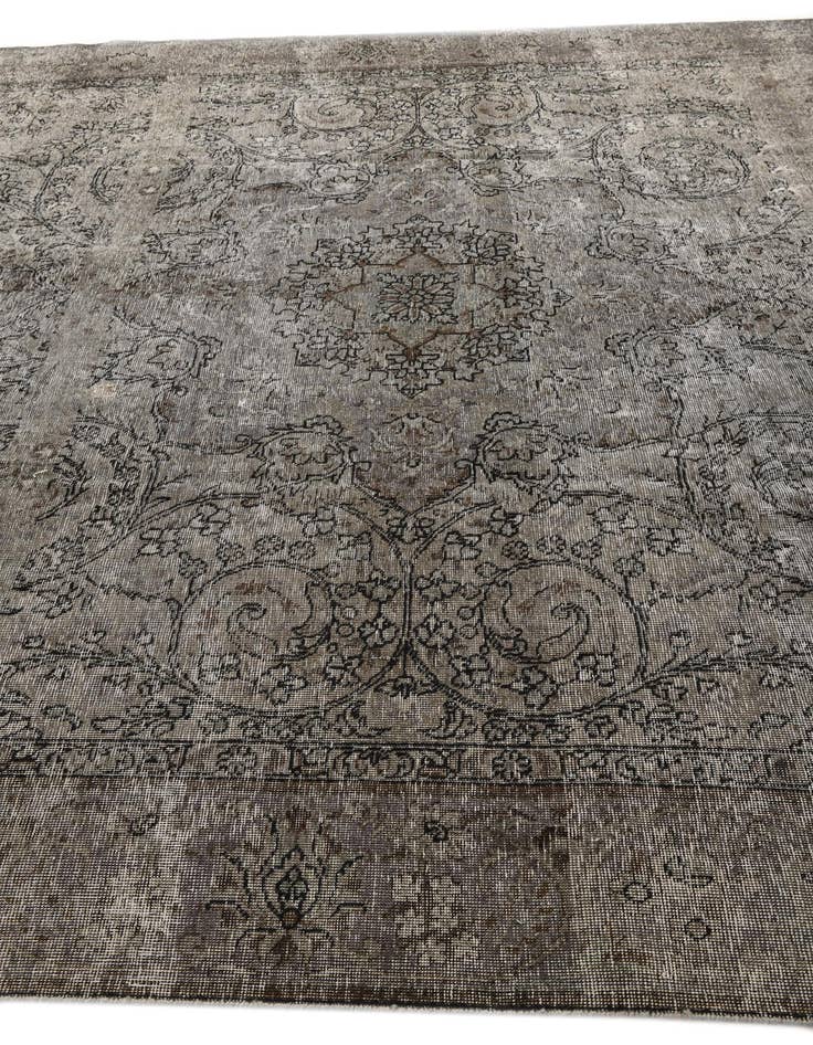 Detail image of  9' 3 x 12' 6  Hand Knotted Ultra Vintage Persian Wool Rug
