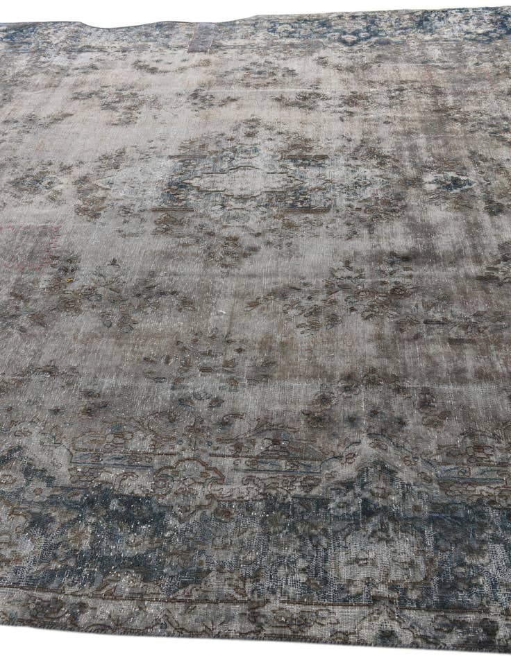 Detail image of  9' 2 x 12' 4  Hand Knotted Ultra Vintage Persian Wool Rug