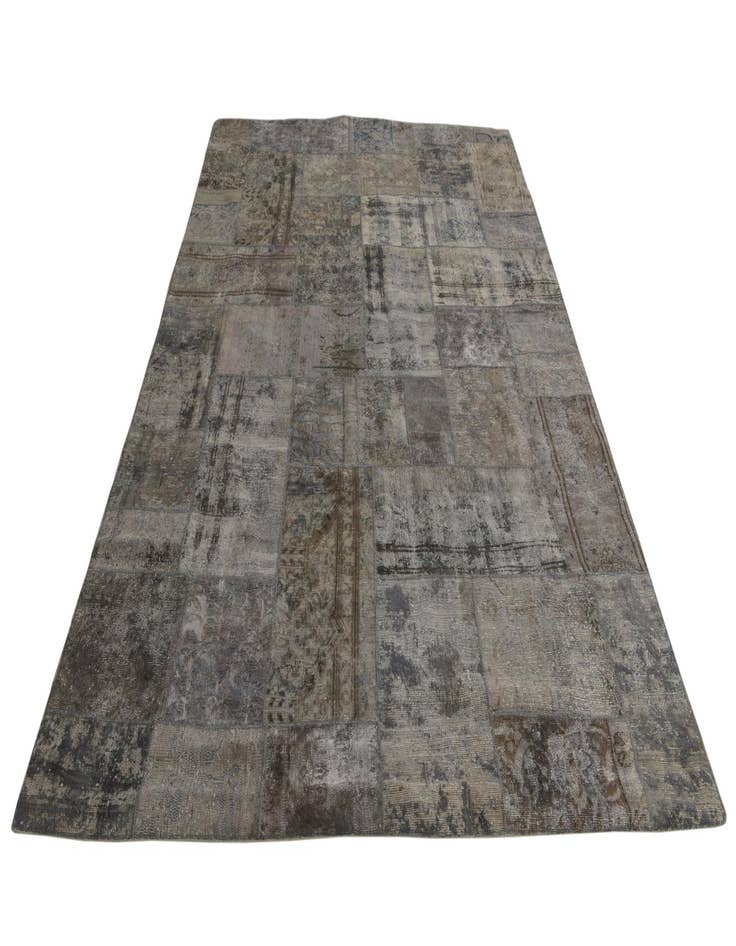 Detail image of  6' 8 x 9' 10  Hand Knotted Ultra Vintage Persian Wool Rug