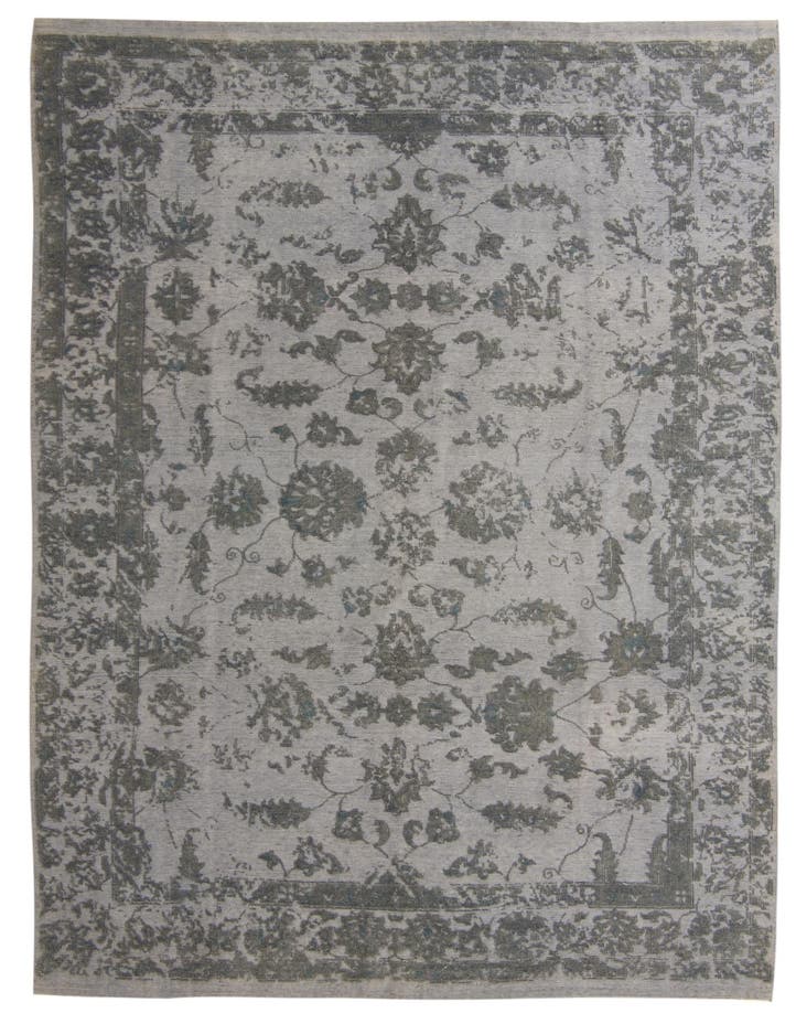  7' 10 x 11' 8  Hand Knotted Ultra Vintage Persian W...