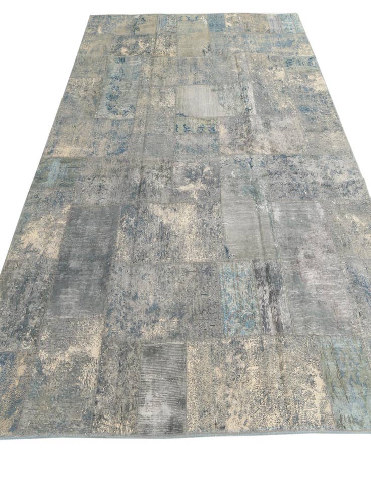 Detail image of  8' x 10' 4  Hand Knotted Ultra Vintage Persian Wool Rug