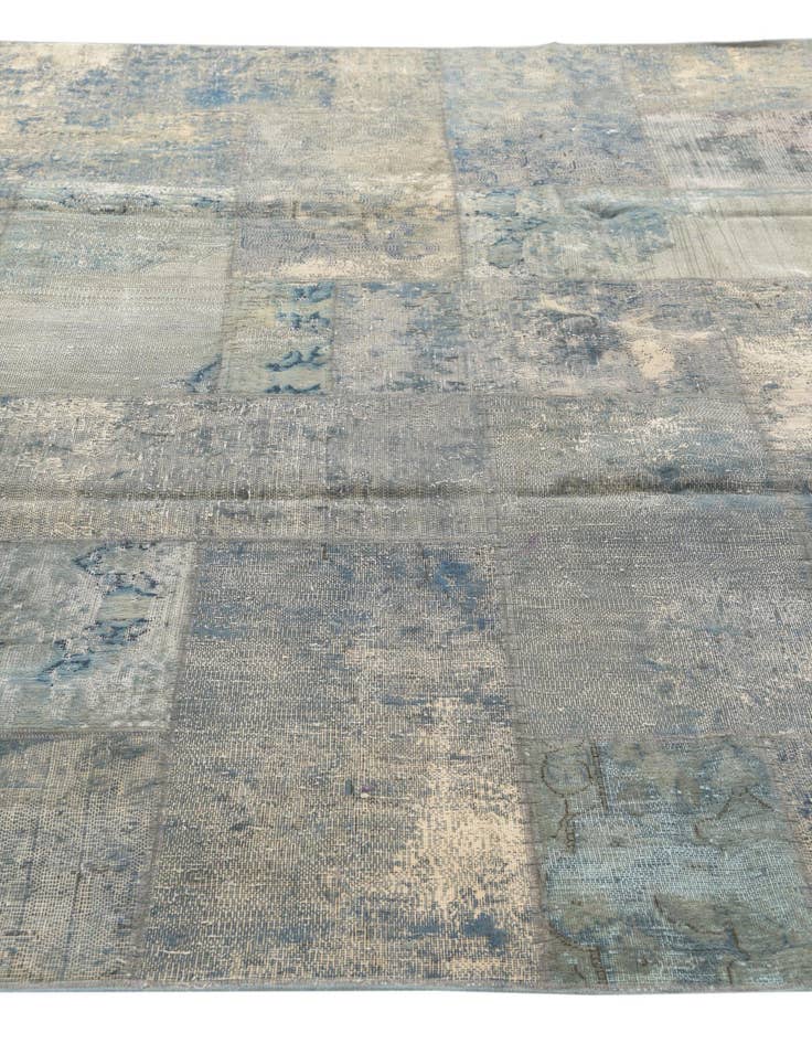 Detail image of  8' x 10' 4  Hand Knotted Ultra Vintage Persian Wool Rug