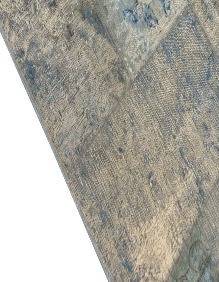 Detail image of  8' x 10' 4  Hand Knotted Ultra Vintage Persian Wool Rug