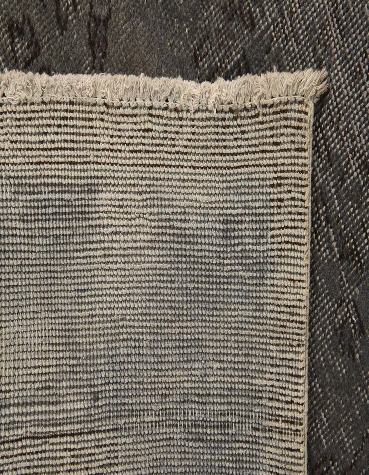 Detail image of  6' 3 x 9' 3  Hand Knotted Ultra Vintage Persian Wool Rug