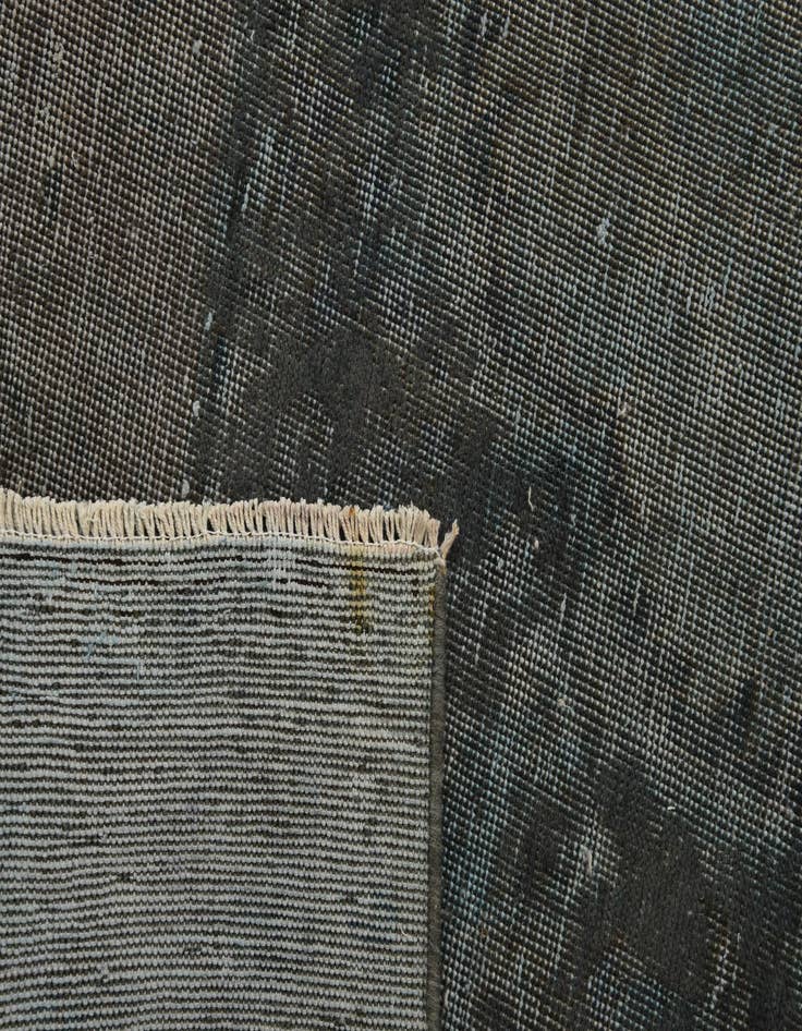 Detail image of  6' 5 x 9' 3  Hand Knotted Ultra Vintage Persian Wool Rug