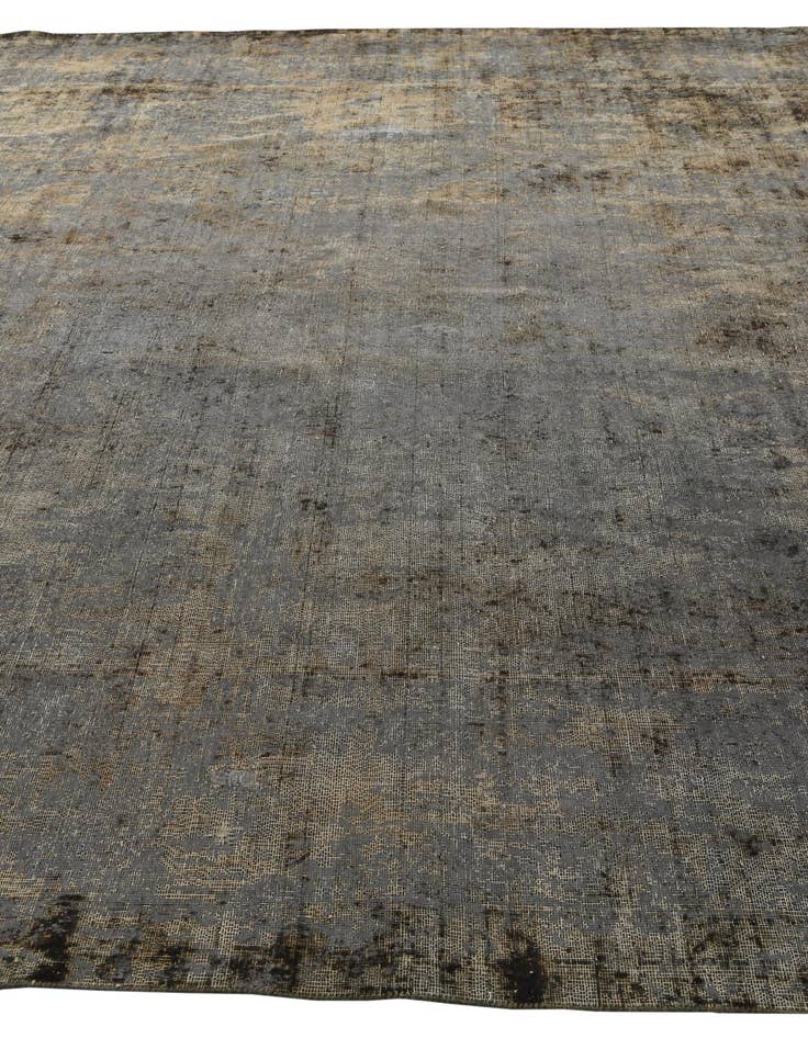 Detail image of  9' 8 x 12' 8  Hand Knotted Ultra Vintage Persian Wool Rug