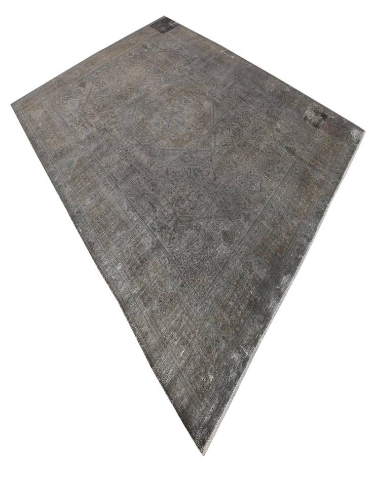 Detail image of  9' 9 x 12' 7  Hand Knotted Ultra Vintage Persian Wool Rug