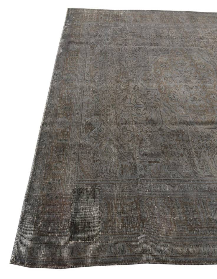 Detail image of  9' 9 x 12' 7  Hand Knotted Ultra Vintage Persian Wool Rug