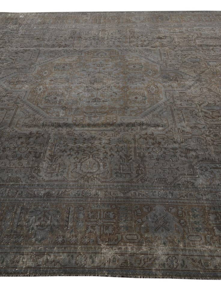 Detail image of  9' 9 x 12' 7  Hand Knotted Ultra Vintage Persian Wool Rug