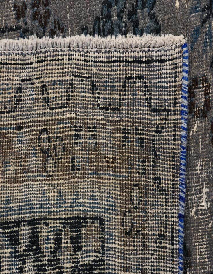 Detail image of  6' 4 x 9' 3  Hand Knotted Ultra Vintage Persian Wool Rug