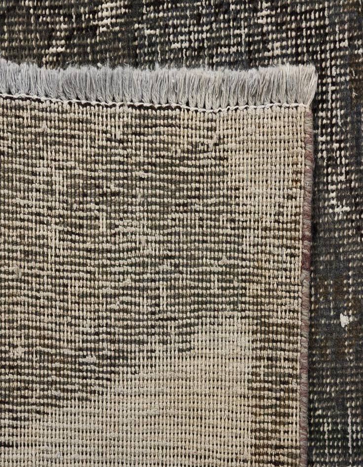 Detail image of  6' 2 x 8' 7  Hand Knotted Ultra Vintage Persian Wool Rug