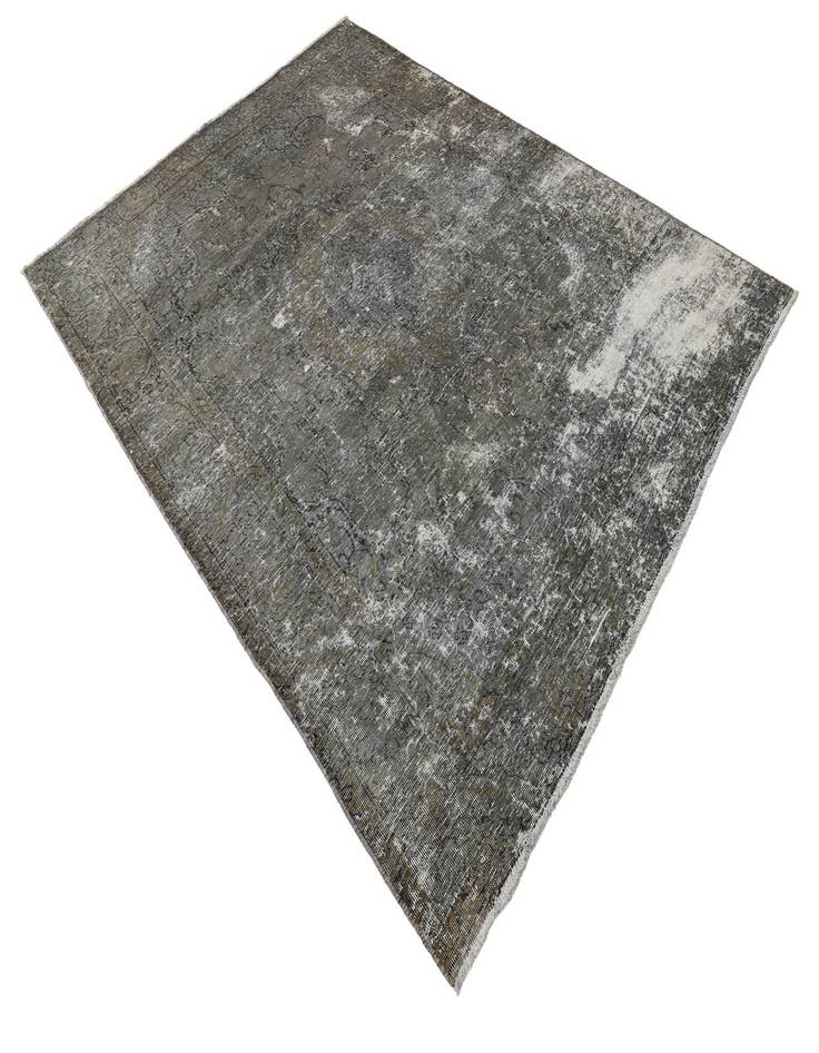 Detail image of  6' 2 x 8' 7  Hand Knotted Ultra Vintage Persian Wool Rug