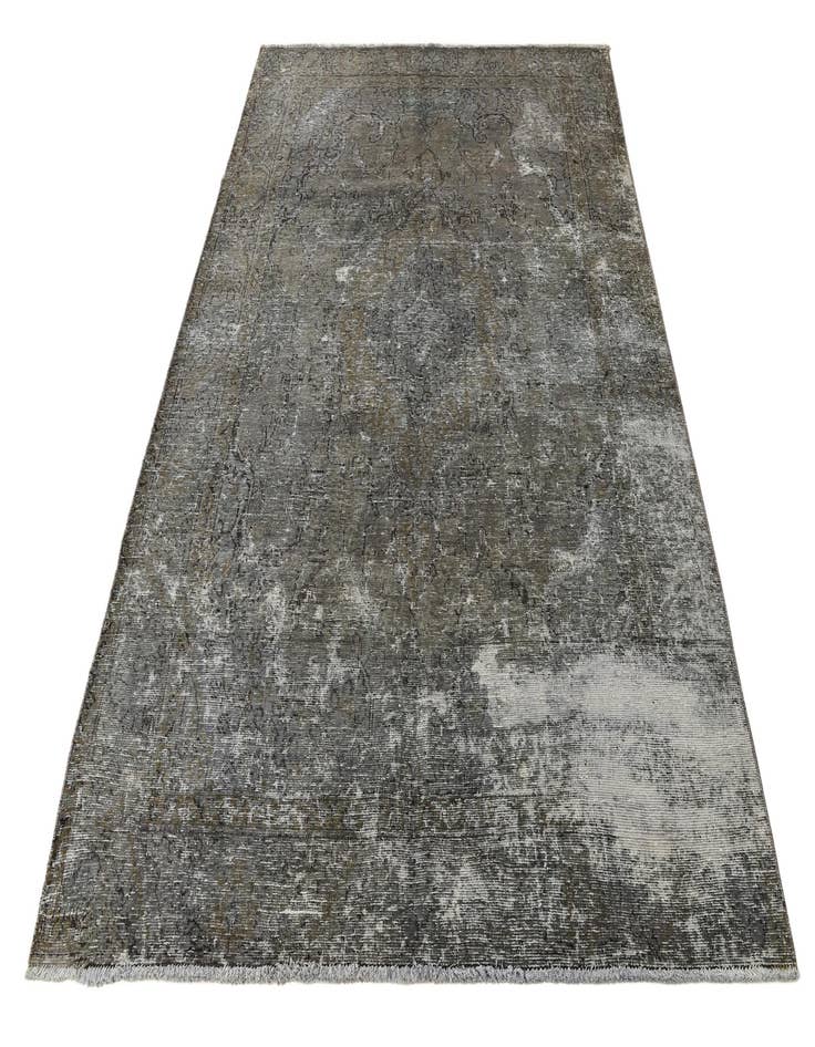 Detail image of  6' 2 x 8' 7  Hand Knotted Ultra Vintage Persian Wool Rug