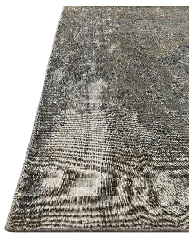 Detail image of  6' 2 x 8' 7  Hand Knotted Ultra Vintage Persian Wool Rug