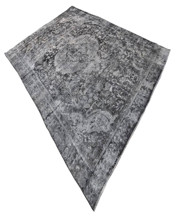 Detail image of  8' 9 x 12' 4  Hand Knotted Ultra Vintage Persian Wool Rug