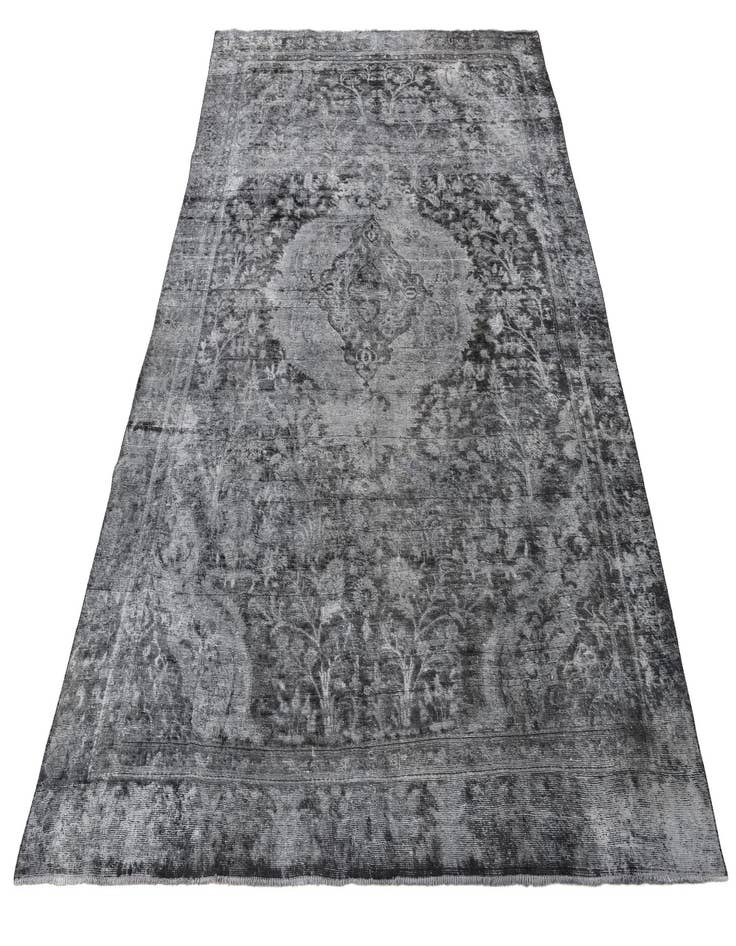 Detail image of  8' 9 x 12' 4  Hand Knotted Ultra Vintage Persian Wool Rug