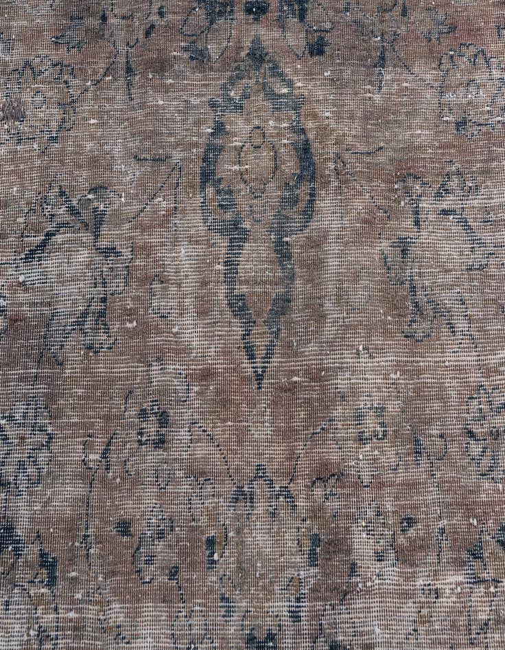 Detail image of  8' x 11'  Hand Knotted Ultra Vintage Persian Wool Rug