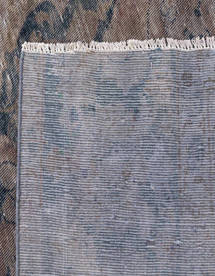 Detail image of  8' x 11'  Hand Knotted Ultra Vintage Persian Wool Rug