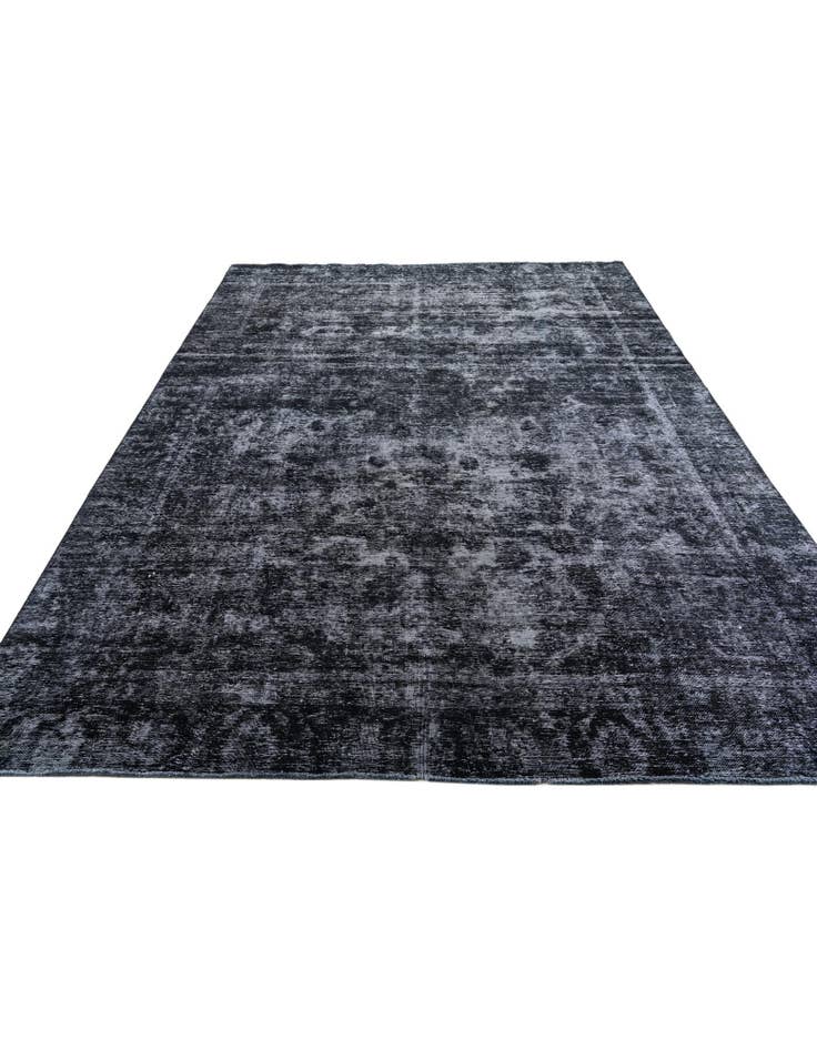 Detail image of  8' 9 x 12'  Hand Knotted Ultra Vintage Persian Wool Rug