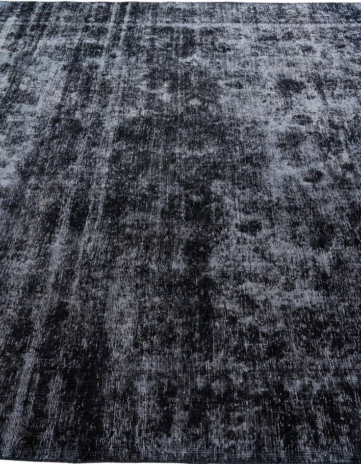 Detail image of  8' 9 x 12'  Hand Knotted Ultra Vintage Persian Wool Rug